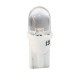T10  12V  1 x Flux Round 180° 8mm  P : 0.29 W  Blanc Chaud 