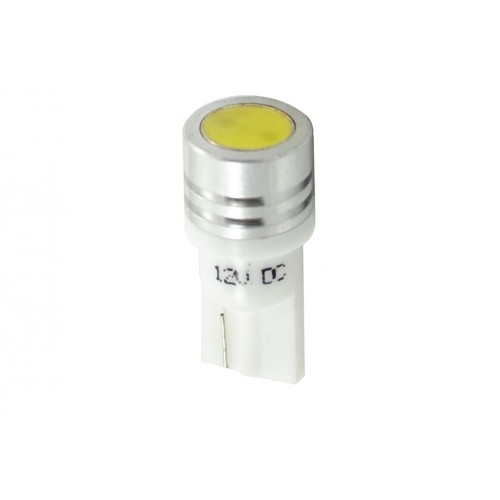 Blister 2 ampoules à LED W5W - T10 - 12V - 1.00 W - 1 x High power - Blanc