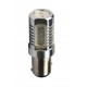 Blister 1 ampoule à LED S25 - BaY15d P21/5W - 12V - 6.00W - 4 x High Power 1.5W - Rouge