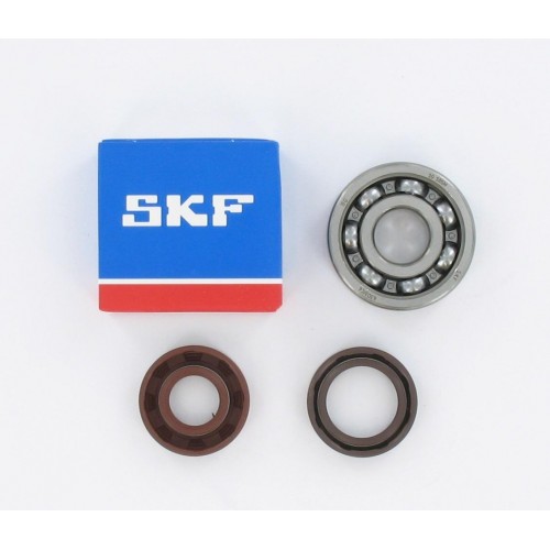 Kit roulements moteur 6303 C4 SKF Spi fluorocarbone - Minarelli AM6
