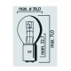 Lampe Phare Code 12V 35/35W BA20d