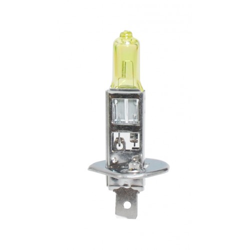 Coffret 2 almpoules halogènes H1 P14.5s 12V 55W Jaune homologué