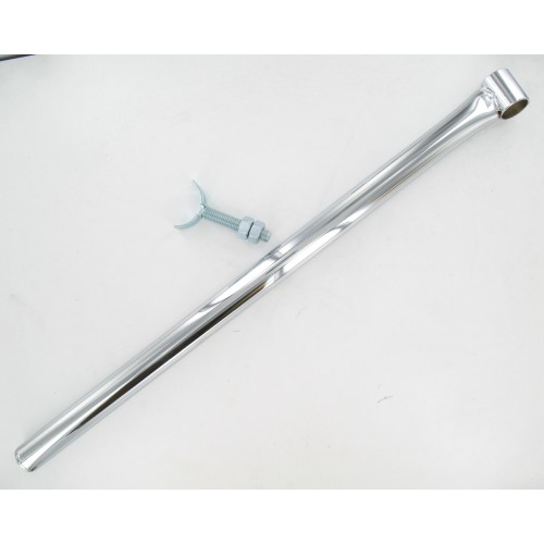 Barre de renfort droite chromée ronde Peugeot 103 SPX/RCX