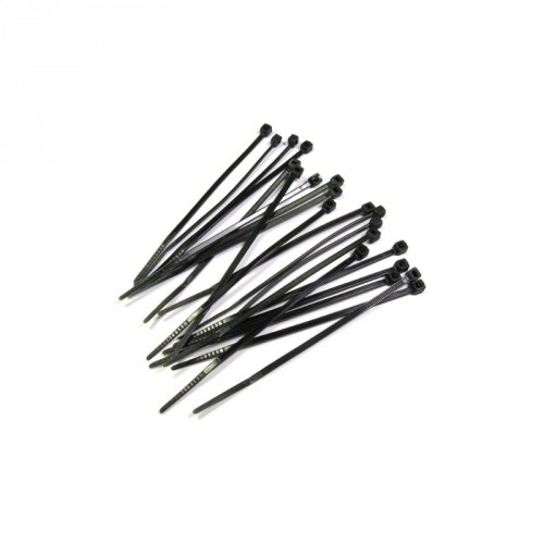 Sachet de 100 colliers rilsan noir 280 x 4.8