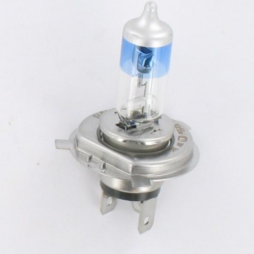 Ampoule phare 12V 55W H4 P43t Ultra Blanche +30% 4200°K Flosser (6230043)