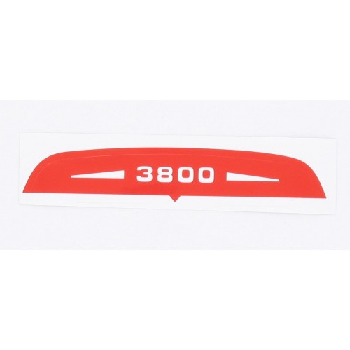 Autocollant de capot filtre à air Solex 3800