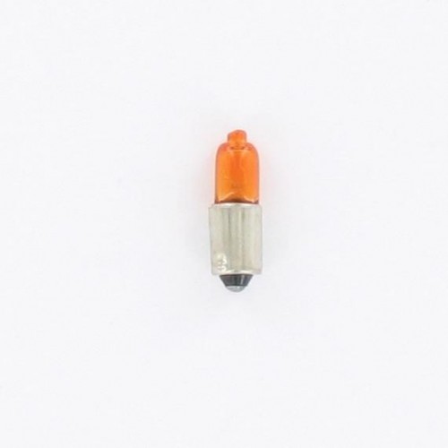 Ampoule BAX9s 12V 6W H6W Orange ergots decalés (mini)