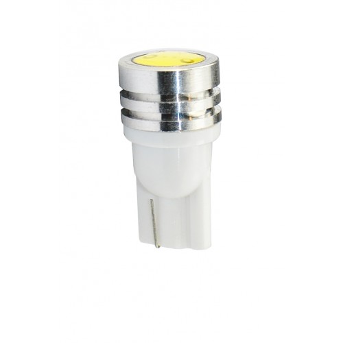 Blister 2 ampoules à LED W5W - T10 - 12V - 0.50 W - 1 x High power - Blanc