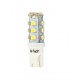 T10  12V  16 x SMD 3528  P : 1.28 W  Blanc