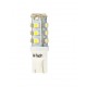 T10  12V  16 x SMD 3528  P : 1.28 W  Blanc