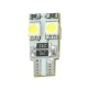 T10  12V  4 x SMD 5050 Canbus  P : 1.4 W  Blanc