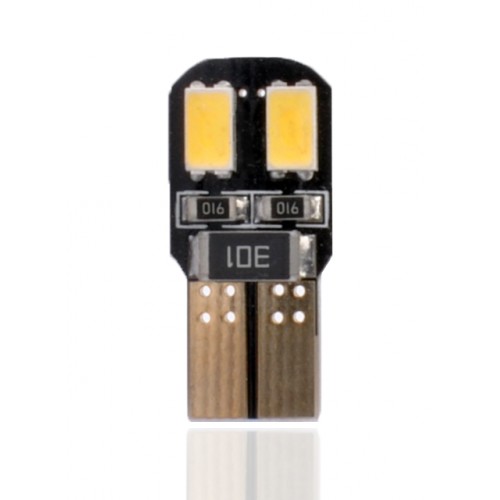 T10  12V  4 x SMD 5630 Canbus  P : 2.00 W  Blanc