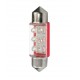 36 mm  - 12V  6x3mm Led Flux  P : 0.37 W  Rouge