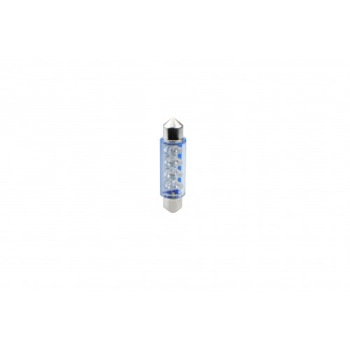 41 mm  - 12V  8x3mm Led Flux  P : 0.53 W  Bleu