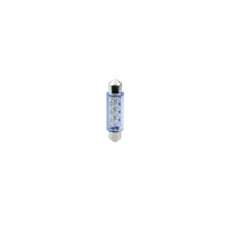 41 mm  - 12V  8x3mm Led Flux  P : 0.53 W  Bleu