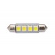 41 mm  - 12V  4 x SMD 5050 Canbus   P : 0.96 W  Blanc