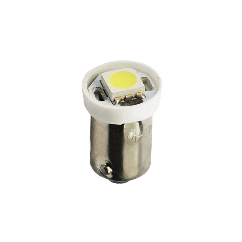 12V  1 x SMD 5050  P : 0.24W  Blanc