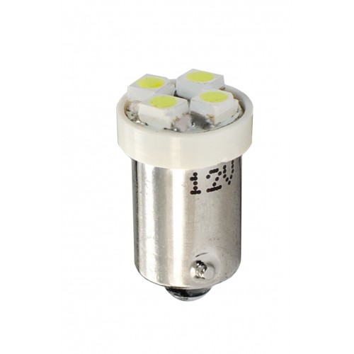 12V  4 x SMD 3528  P : 0.32W  Blanc