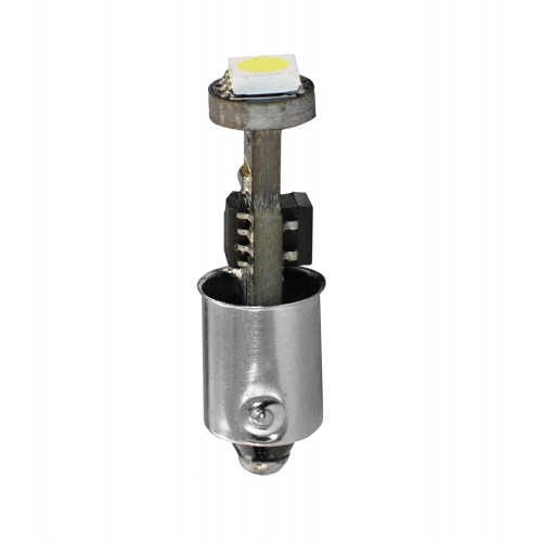 Blister 2 ampoules à LED T4W Ba9s - 12V - 0.72W - 3 x SMD 5050 Canbus - Blanc