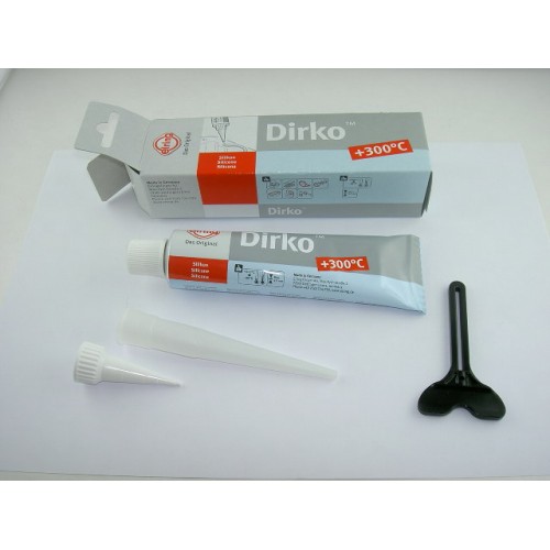 Tube 70 ml Pâte à joints DIRKO - Grise (-60° C / +300°C)