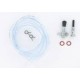 Kit robinet à essence MBK 88 AV7  : robinet + durite transparente + colliers