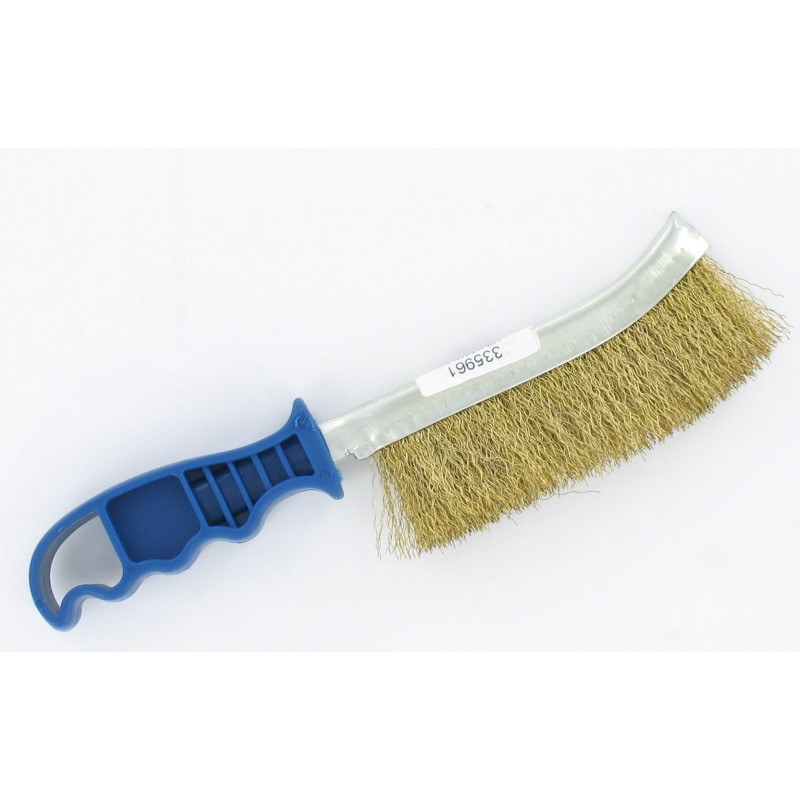 Brosse De Nettoyage à Long Manche – Tête 20 Cm En Acier Inoxydable – Pour Décapage Mousse Et Saletés Tenaces – Idéale Sols, Joints, Façades - 7