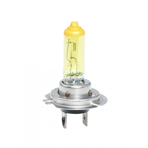 Coffret 2 ampoules halogènes H7 Px26d 12V 55W Jaune homologué