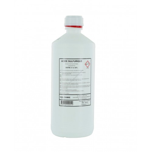 Palette de 540 Bidons 1 litre Electrolyte 37.4