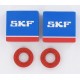 Kit roulements moteur 6204 C4 SKF Spi Racing - Derbi