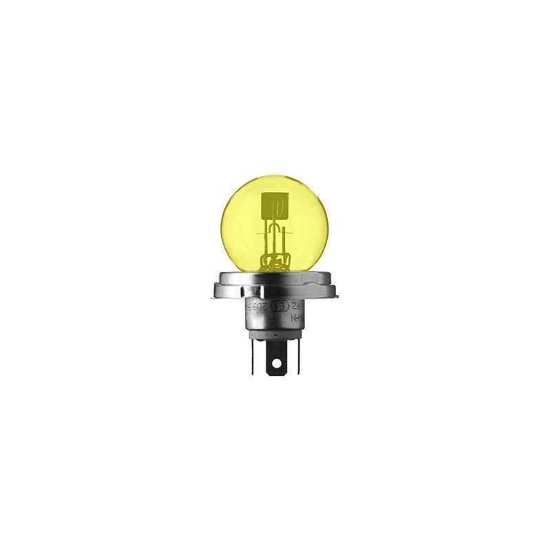 Lampe phare P45t 12V 40/45W Jaune