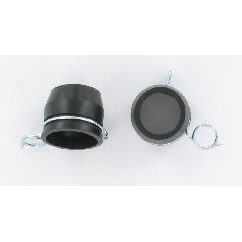 Paire De Cache-poussière Pour Fourche Avant De Moto Pour SUZUKI RM125 Dr250 Drz400 400 Noir 94983803