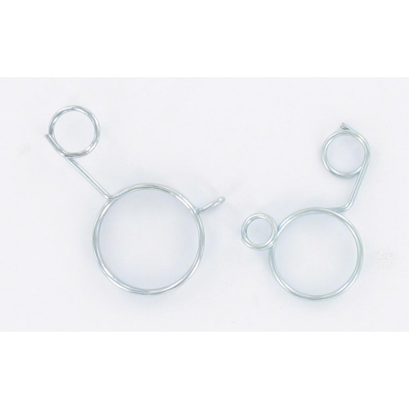 Ressorts Tuyau Échappement Moto - Acier Inoxydable - Lot De 2 Avec Fixations
