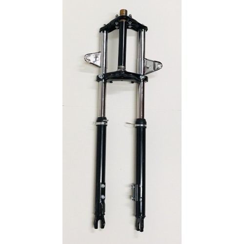 Fourche telescopique Noire Peugeot 103 SPX RCX 5L  1996 - Eco (fixation GB basse)