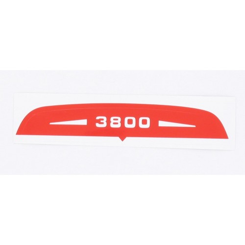 Autocollant de capot filtre à air adaptable Solex 3800