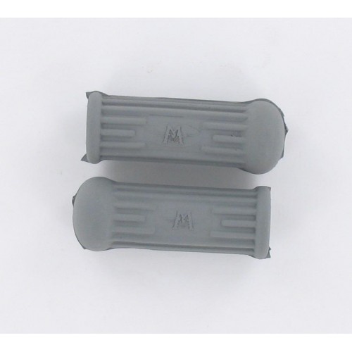 Paire de caoutchouc repose pieds arrière Gris 75mm MBK Motobecane