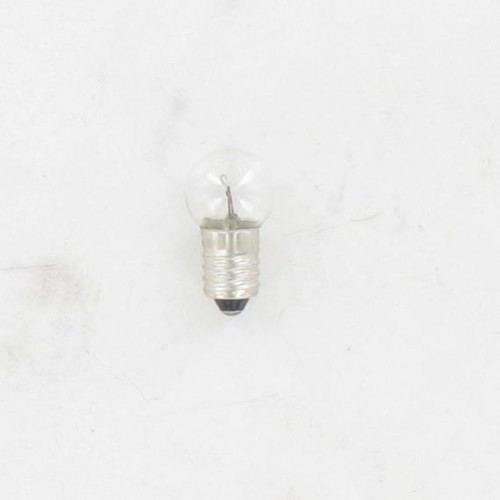 Ampoule E10 12V 6W à visser blanche