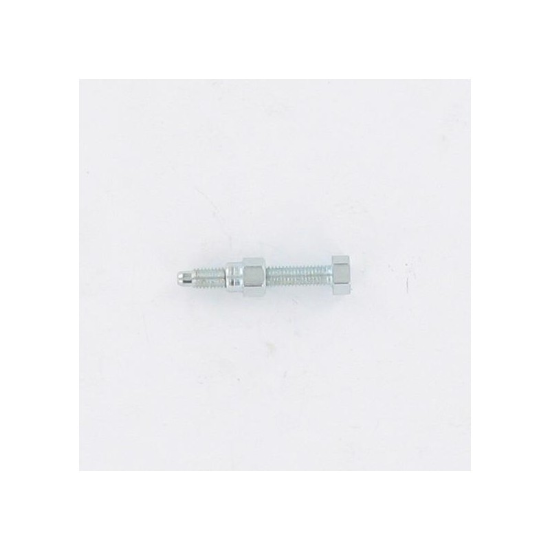 Vis Tendeur De Chaîne M7x100 65mm Pour MBK Motobecane - Réglage Roue Cyclomoteur Mobylette - Tête Hexagonale 10mm