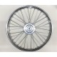 Roue avant 17" à rayons complète Peugeot 103 SP MVL (36 trous)