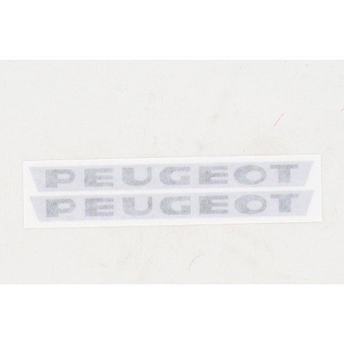 Autocollants de carters moteur Gris / Noir Peugeot 103