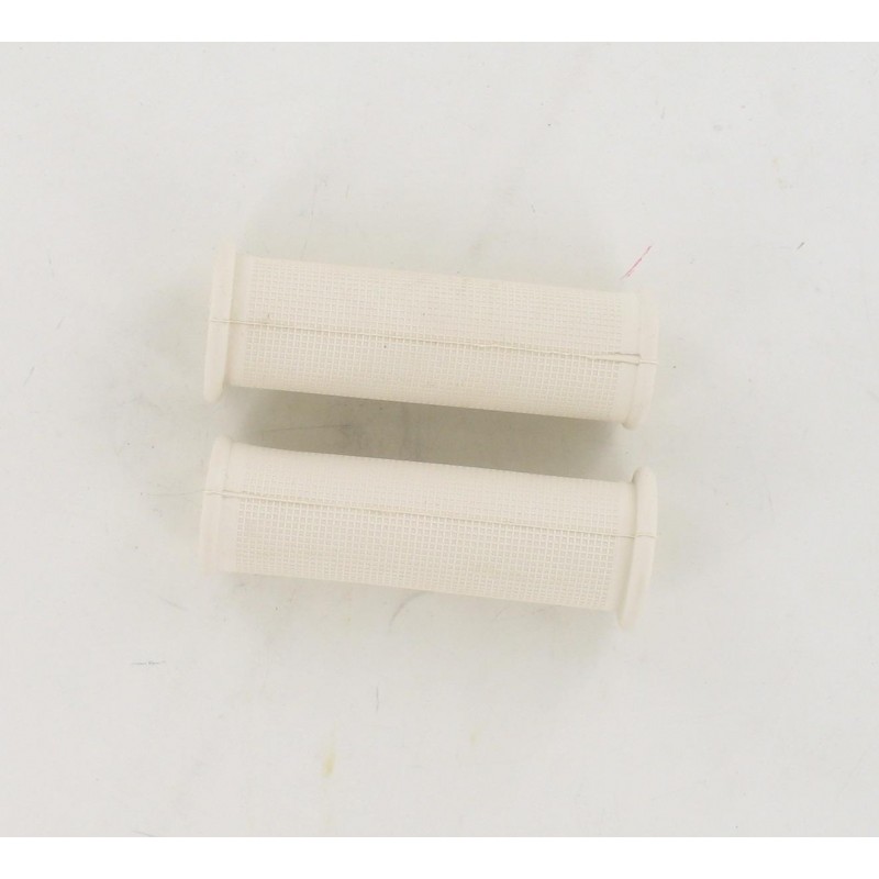 Paire de revêtements de poignées Beiges Standard 100mm D22/25 Peugeot MBK