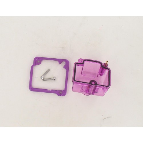 Cuve de carburateur type PWK 19-30mm transparent violet