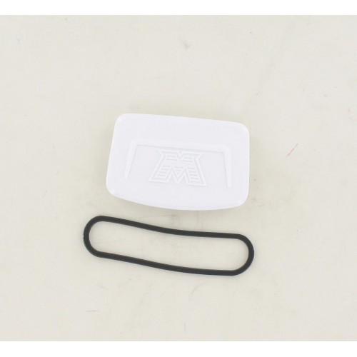 Cache compteur blanc MBK Motobecane