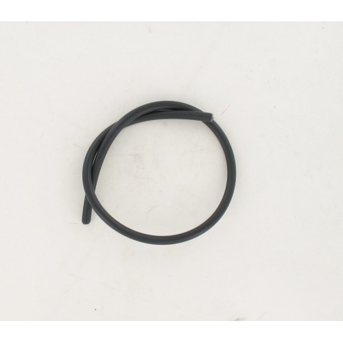 Fil bougie 50cm diamètre 5 PVC Noir