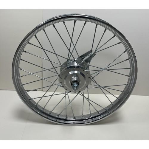 Roue arrière 17" à rayons complète Peugeot 103 SP MVL (36 trous)