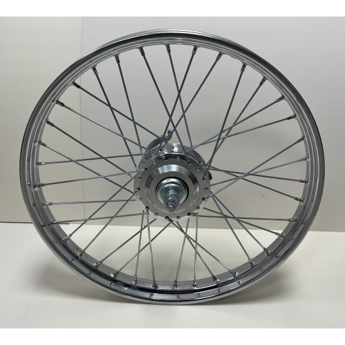 Roue avant 17" à rayons complète Peugeot 103 SP MVL (36 trous)