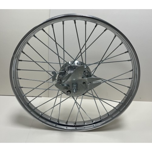 Roue arrière 1.5x17" à rayons complète MBK 41 51 (36 trous)