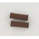 Paire de revêtements de poignées Marron 100mm D21/24 MBK Motobecane AV3
