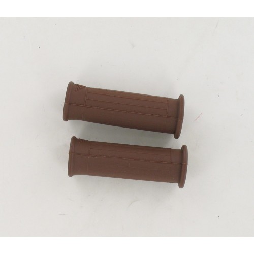 Paire de revêtements de poignées Marron 100mm D21/24 MBK Motobecane AV3