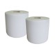2 Bobines papier essuie main blanc (24x25cm - 800 feuilles / rouleau)