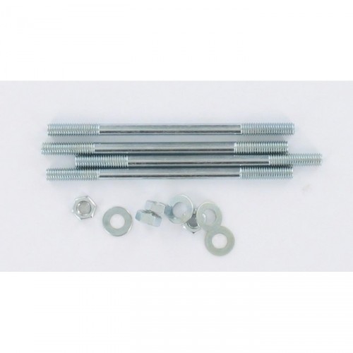 Jeu de goujons de cylindre M7x116mm avec ecrous et rondelles MBK Nitro Ovetto Yamaha Aerox